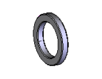 Espaceur de roulement et bouclier d'eau 17 mm x 30 mm x 1,5 mm (trb-bws)
