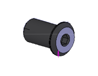 Chainstay Pivot Axle 15mm x 26 (TRB-CAX-26L)