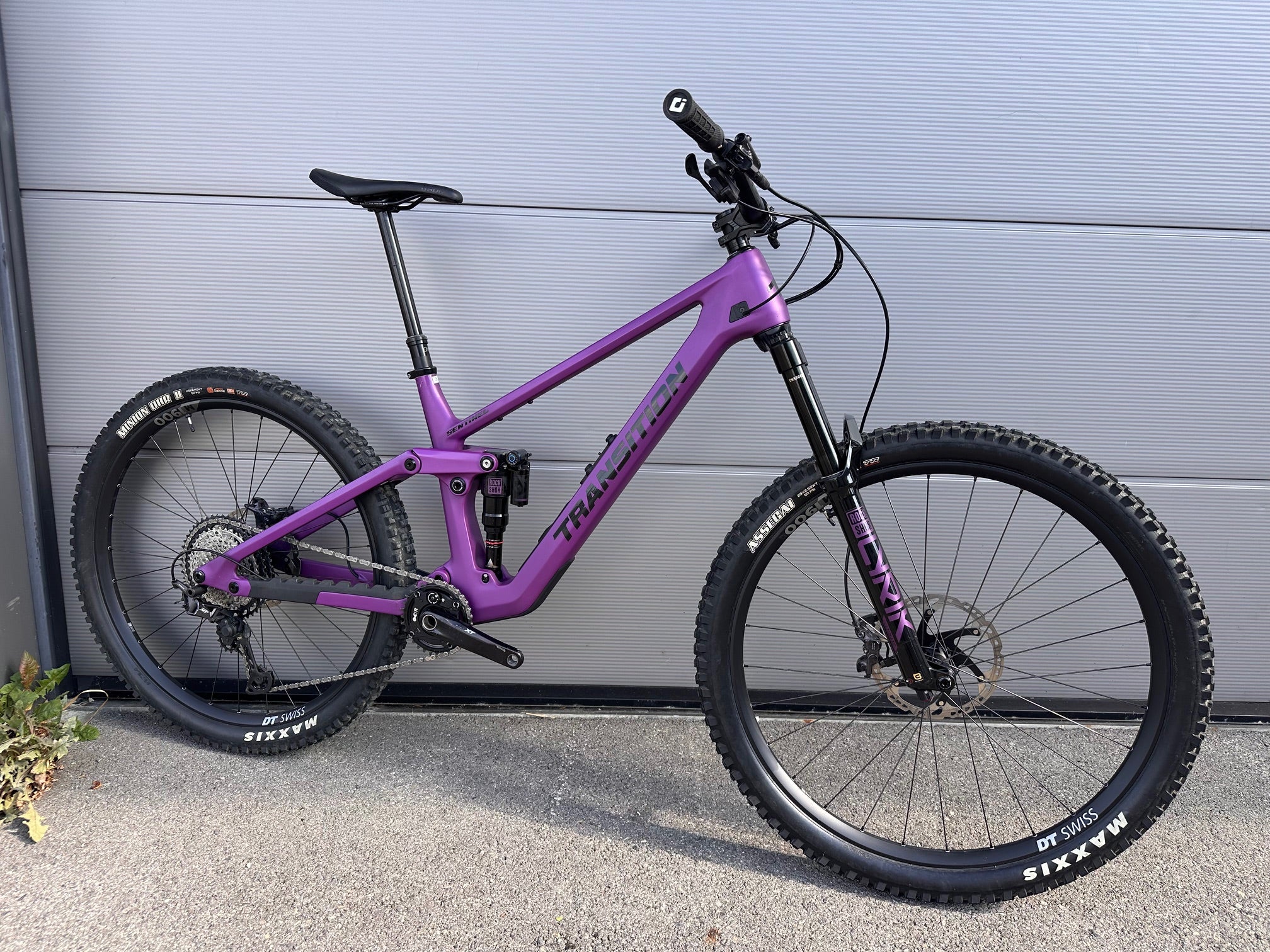 Sentinel carbon L XT Test bikes