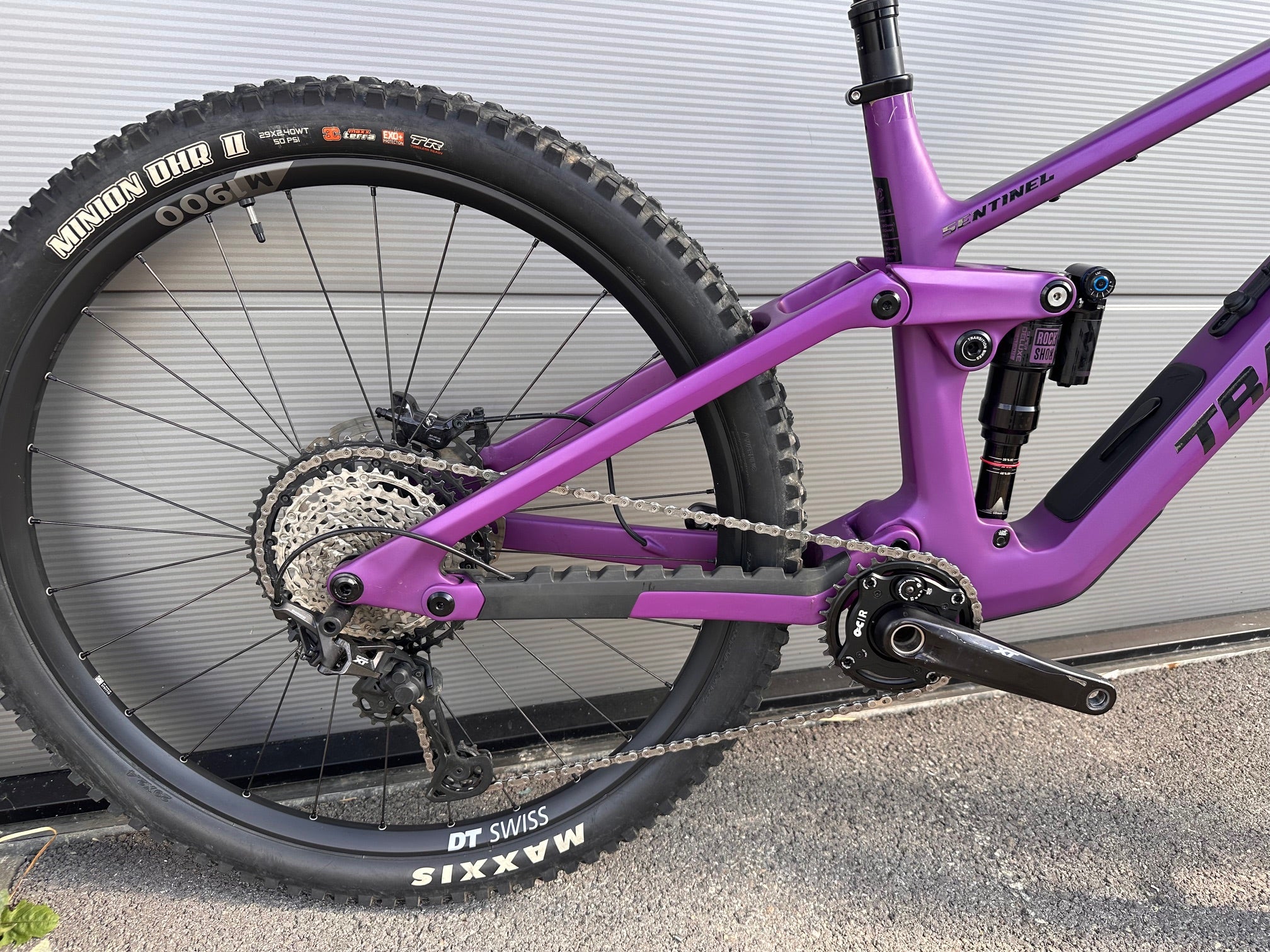 Sentinel carbon L XT Test bikes