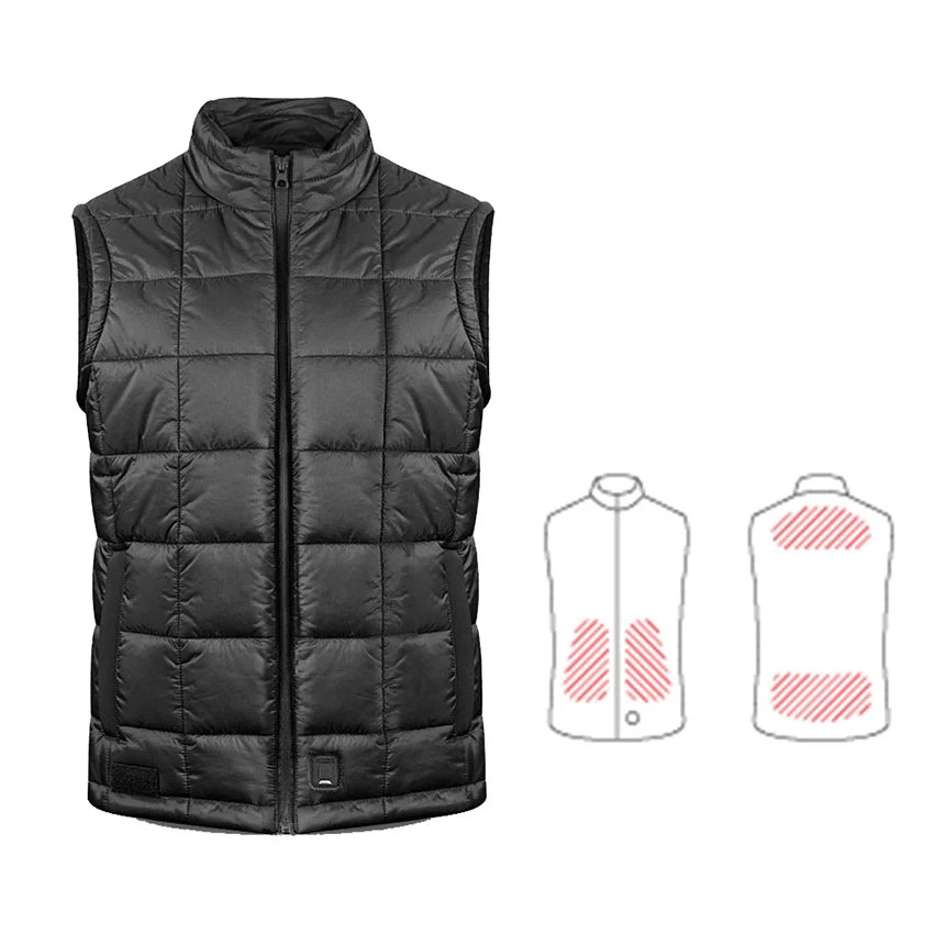District Men Gilet Chauffant